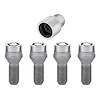 27222 Chrome Cone Seat Lug Bolt Threads: M14 x 1.5 - image 1
