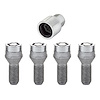 27226 Chrome Cone Seat Lug Bolt Threads: M14 x 1.25