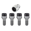 27316 Chrome Cone Seat Lug Bolt Threads: M12 x 1.25