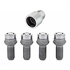 28018 Chrome Radius Seat Lug Bolt Threads: M14 x 1.5