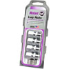60127 Chrome Racing Style 0.490" Mag/Shank Lug 1/2" -20 Thread Size - image 2