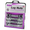 62820 Chrome Long 1.000" Mag/Shank Lug Nuts 1/2" -20 Thread Size - image 3