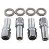63004 Chrome Racing Style 1.365" Shank Lug Nut 1/2" -20 Thread Size - image 3