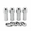 63016 Chrome Extra-Long 1.365" Mag/Shank Lug Nuts M12 x 1.5 Thread Size - image 1