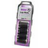 64022 Chrome/Black Acorn/Conical Seat Lug Nuts M14 x 1.5 Thread Size - image 3