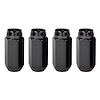 64024 Black Acorn/Conical Seat Lug Nuts M14 x 1.5 Thread Size - image 1