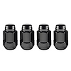 64029 Black Acorn/Conical Seat Lug Nuts 1/2" -20 Thread Size