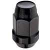 64074 Chrome/Black Acorn/Conical Seat Lug Nuts M14 x 1.5 Thread Size - image 2