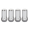 65310 Chrome Tuner Style Spline Drive Lug Nuts 14mm x 1.5 - image 1