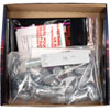 Chrome Tuner Style Spline Drive Lug Nut Kit w/Red Caps M12 x 1.25 Thread Size - image 2