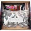 Chrome Tuner Style Spline Drive Lug Nut Kit w/Blue Caps M12 x 1.50 Thread Size - image 2