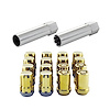 65457GDC Gold Tuner Style Spline Drive Lug Nut Kit M12 x 1.5 Thread Size