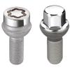 Chrome Radius Seat Lug Bolt Kit M14 x 1.5 Thread Size - image 1