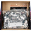 Chrome Tuner Style Spline Drive Lug Nut Kit w/Blue Caps 1/2" x 20 Thread Size - image 2