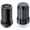 65540BK Black Tuner Style Spline Drive Lug Nut Kit w/Black Caps 1/2" x 20 Thread Size - image 3