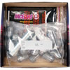 Chrome Tuner Style Spline Drive Lug Nut Kit w/Blue Caps M12 x 1.25 Thread Size - image 2