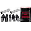 65554BK Black Tuner Style Spline Drive Lug Nut Kit M12 x 1.25 Thread Size 13/16" Hex Size 20 Lug kit