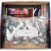 Chrome Tuner Style Spline Drive Lug Nut Kit w/Blue Caps M12 x 1.5 Thread Size - image 2