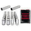 65815 Chrome Tuner Style Spline Drive Lug Nut Kit M14 x 1.5 Thread Size - image 1