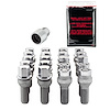 67179 Chrome Cone Seat Lug Bolt Kit M12 x 1.5 Thread Size