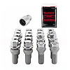 67205 Chrome Cone Seat Lug Bolt Kit M14 x 1.5 Thread Size - image 1