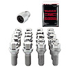 67226 Chrome Cone Seat Lug Bolt Kit M14 x 1.25 Thread Size