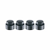 70005 Caps Cone Seat-Open End Style Lug Nuts 671-24010 thru 671-24013 Black 4/pkg - image 1
