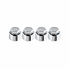Caps Cone Seat-Open End Style Lug Nuts 671-24010 thru 671-24013 Chrome 4/pkg - image 1
