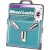 Chrome Cone Seat Trailer Wheel Locks Thread Size: 1/2" x 20 - image 2