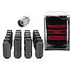 84517 Black Chrome Acorn/Conical Seat Lug Nut Kit M14 x 2.0 Thread Size - image 1