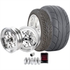 Muscle Car Wheel & Tire Package Sport Mag Wheels - image 1