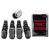 84538 Black Chrome Acorn/Conical Seat Lug Nut Kit M12 x 1.5 Thread Size