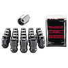 84563BK Jeep Black Chrome Acorn/Conical Seat Lug Nut Kit 1/2"-20 Thread Size - image 1
