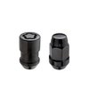 84563BK Jeep Black Chrome Acorn/Conical Seat Lug Nut Kit 1/2"-20 Thread Size - image 2