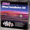 84640 Black Chrome Acorn/Conical Seat Lug Nut Kit M14 x 1.5 Thread Size - image 2