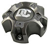 Gun Metal Center Cap Plastic - image 1