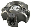 Gun Metal Center Cap Plastic - image 1