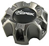 Gun Metal Center Cap Plastic - image 1