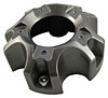 Gun Metal Center Cap Plastic - image 1