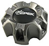 Gun Metal Center Cap Plastic - image 1