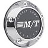 Chrome/Black Center Cap Plastic - image 1