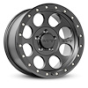 274239 Classic Pro Wheel [Size: 17"x9"] Satin Black, Simulated Beadlock w/Zinc Bolts - image 1