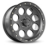 274705 Classic Pro Wheel [Size: 20"x9"] Satin Black, Simulated Beadlock w/Zinc Bolts - image 1