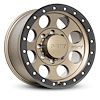274496 Classic Pro Wheel [Size: 17"x9"] Satin Bronze w/Black Lip, Simulated Beadlock w/Zinc Bolts - image 1