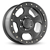 274526 Canyon Pro Wheel [Size: 17"x9"] Satin Black, Simulated Beadlock w/Zinc Bolts - image 1
