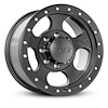 274530 Canyon Pro Wheel [Size: 17"x9"] Satin Black, Simulated Beadlock w/Zinc Bolts - image 1