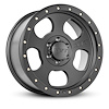 274565 Canyon Pro Wheel [Size: 18"x9"] Satin Black, Simulated Beadlock w/Zinc Bolts - image 1