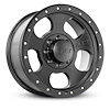 274569 Canyon Pro Wheel [Size: 18"x9"] Satin Black, Simulated Beadlock w/Zinc Bolts - image 1