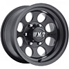 Classic III Wheel Size: 15" x 7" Bolt Circle: 5 x 4-1/2" Rear Spacing: 3-5/8" Finish: Satin Black - image 1