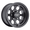 Classic III Wheel Size: 17" x 9" Bolt Circle: 5 x 5-1/2" Rear Spacing: 4 1/2" Finish: Satin Black - image 1